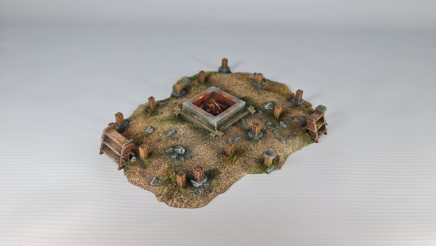 Nippon Saga Farm House Two - Wargaming Terrain 28mm - Printed on FDM Bambu Lab X1 Carbon (Custom Order) - product image 7 of 10