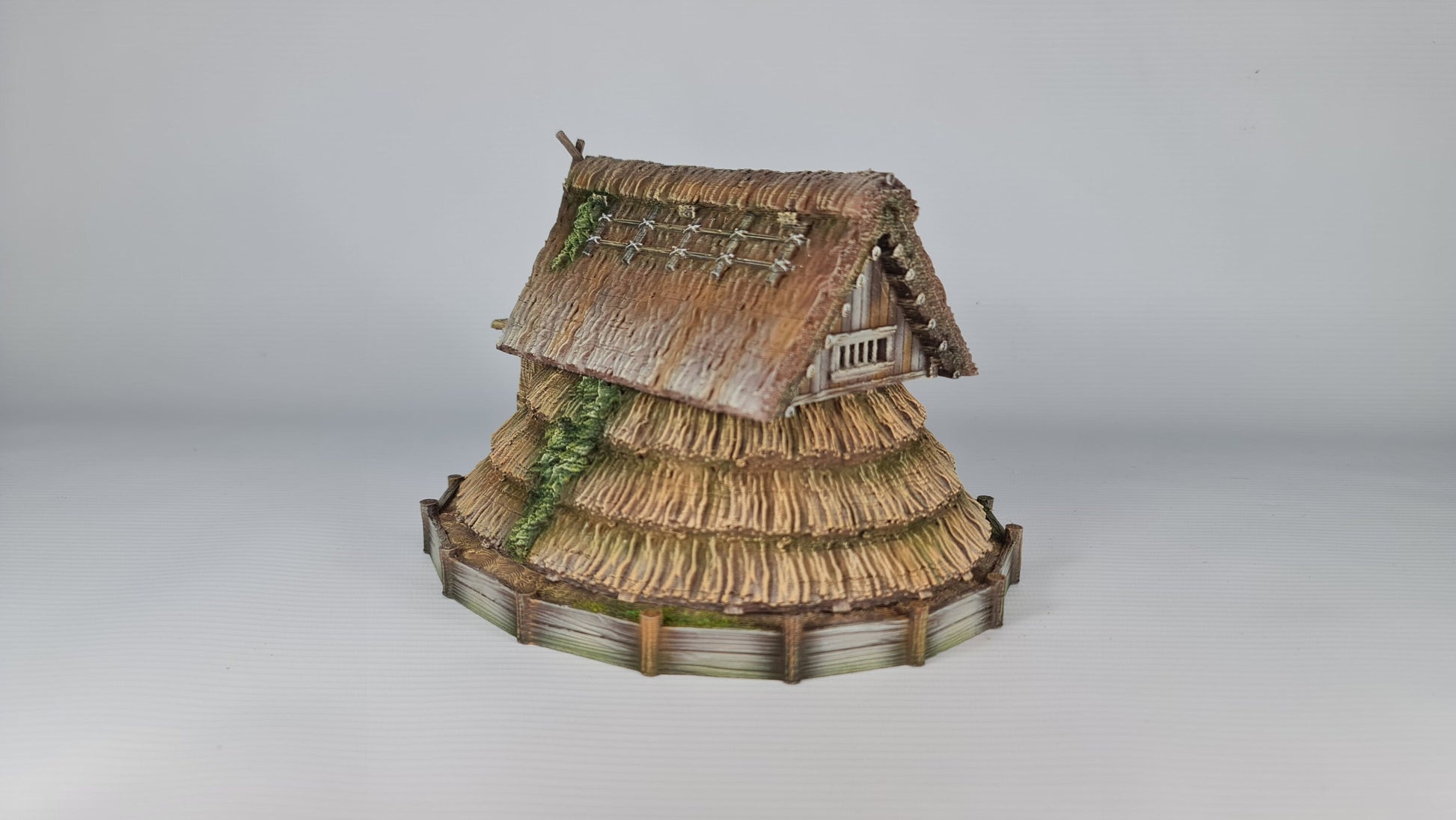 Nippon Saga Farm House Three - Wargaming Terrain 28mm - Printed on FDM Bambu Lab X1 Carbon (Custom Order) - product image 4 of 10
