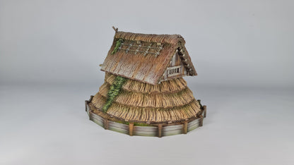 Nippon Saga Farm House Three - Wargaming Terrain 28mm - Printed on FDM Bambu Lab X1 Carbon (Custom Order) - product image 4 of 10