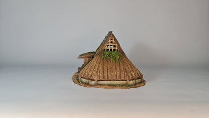 Nippon Saga Farm House Four - Wargaming Terrain 28mm - Printed on FDM Bambu Lab X1 Carbon (Custom Order) - product image 4 of 10