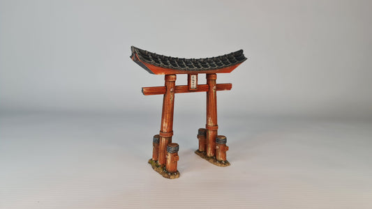 Nippon Saga Wood Torii - Wargaming Terrain 28mm - Printed on FDM Bambu Lab X1 Carbon (Custom Order) - product image 2 of 5