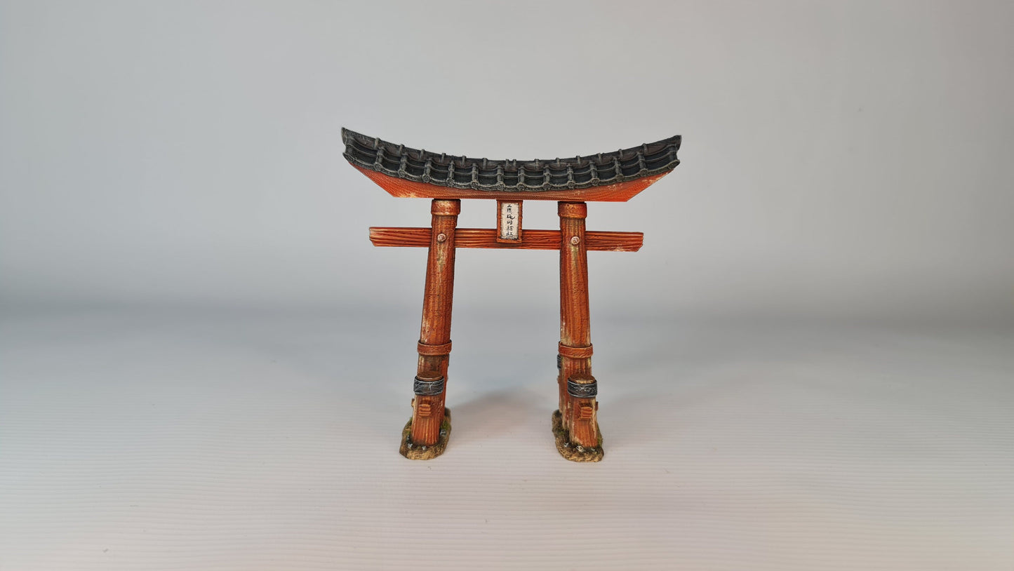 Nippon Saga Wood Torii - Wargaming Terrain 28mm - Printed on FDM Bambu Lab X1 Carbon (Custom Order) - product image 3 of 5