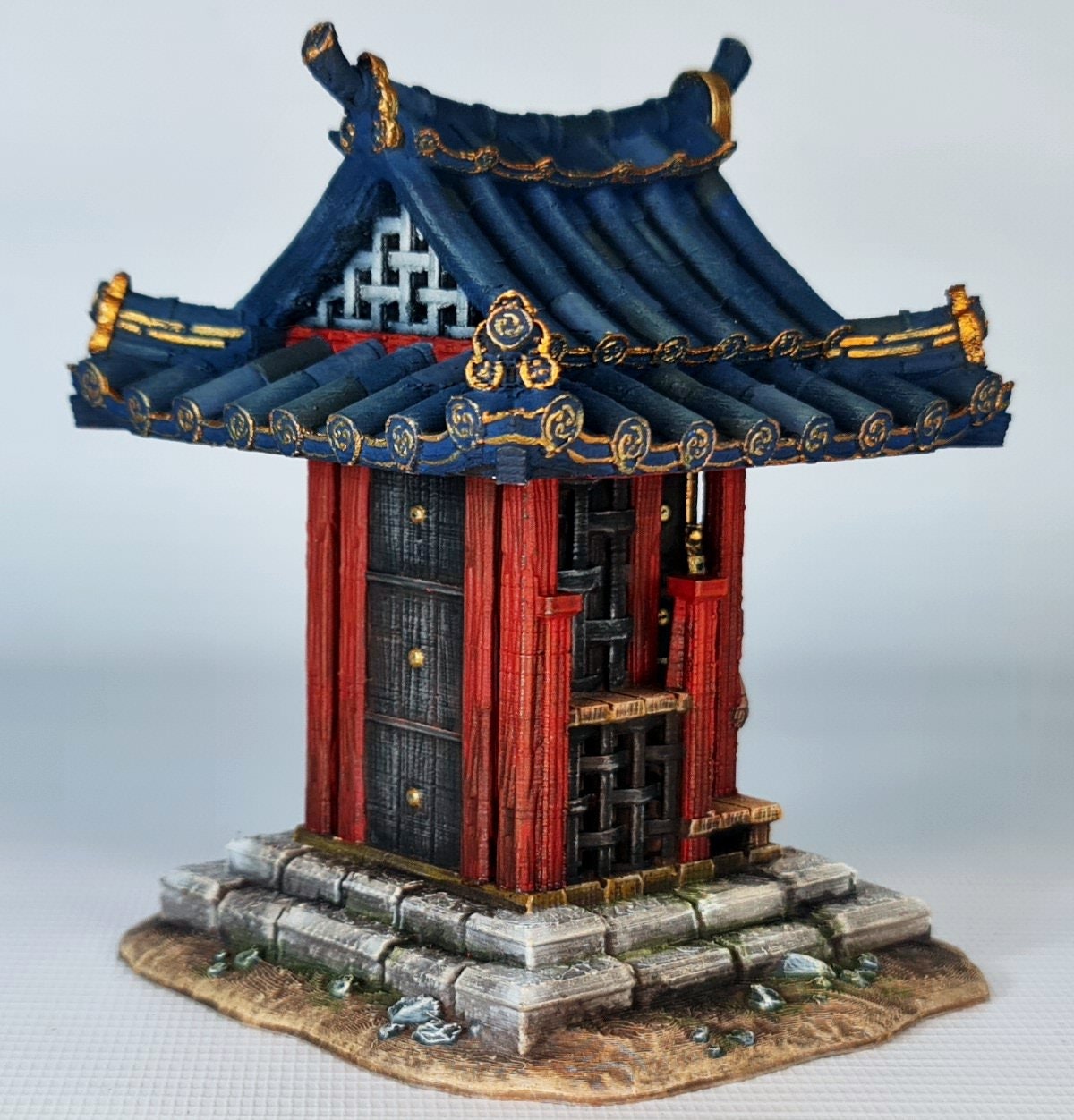Nippon Saga Shinto Shrine - Wargaming Terrain 28mm - Printed on FDM Bambu Lab X1 Carbon (Custom Order) - product image 2 of 6