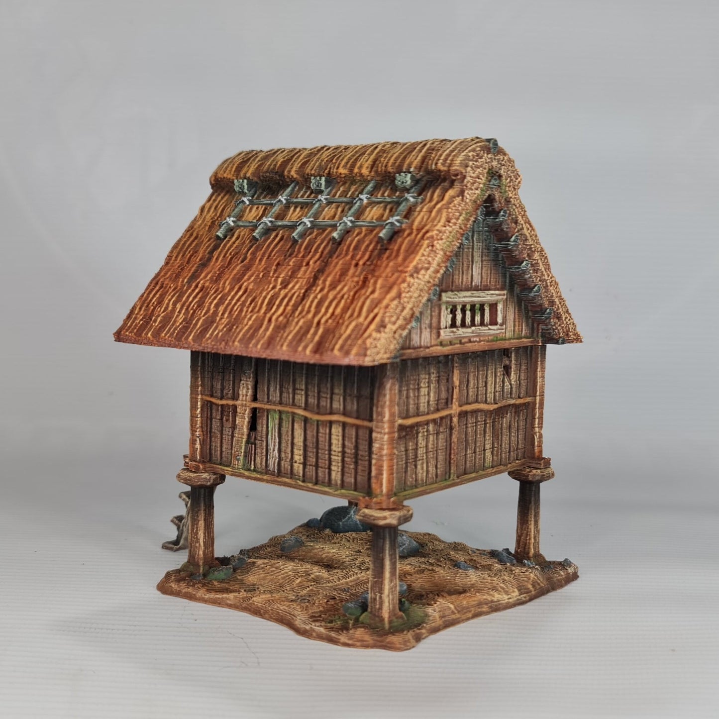 Nippon Saga Rice Storage - Wargaming Terrain 28mm - Printed on FDM Bambu Lab X1 Carbon (Custom Order) - product image 3 of 10