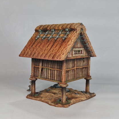 Nippon Saga Rice Storage - Wargaming Terrain 28mm - Printed on FDM Bambu Lab X1 Carbon (Custom Order) - product image 3 of 10