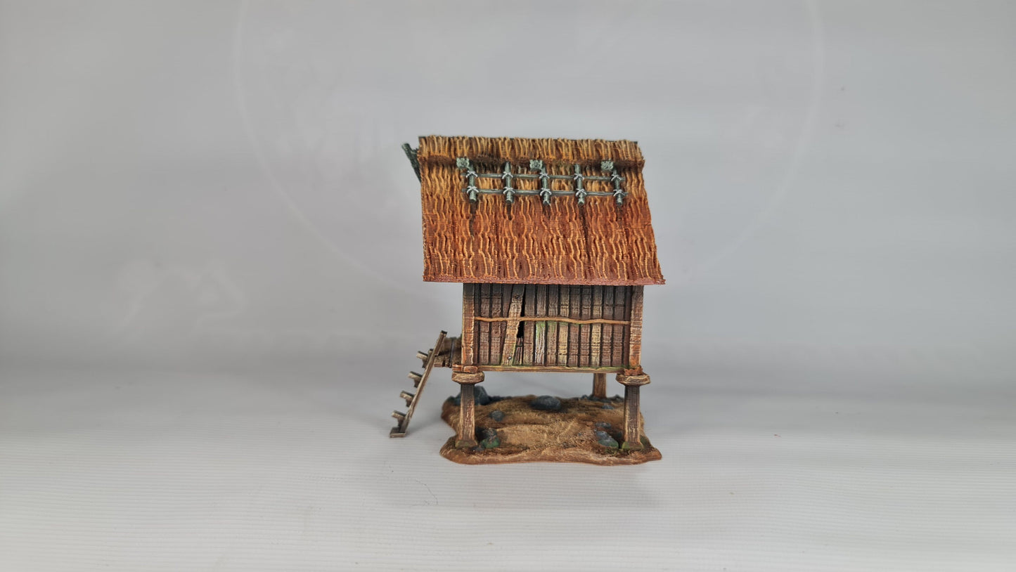 Nippon Saga Rice Storage - Wargaming Terrain 28mm - Printed on FDM Bambu Lab X1 Carbon (Custom Order) - product image 6 of 10
