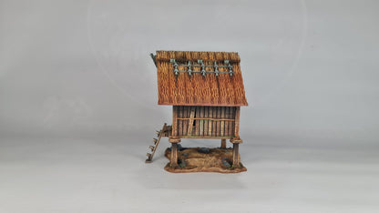 Nippon Saga Rice Storage - Wargaming Terrain 28mm - Printed on FDM Bambu Lab X1 Carbon (Custom Order) - product image 6 of 10