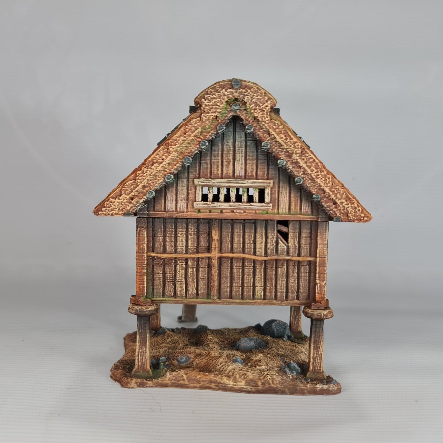 Nippon Saga Rice Storage - Wargaming Terrain 28mm - Printed on FDM Bambu Lab X1 Carbon (Custom Order) - product image 4 of 10