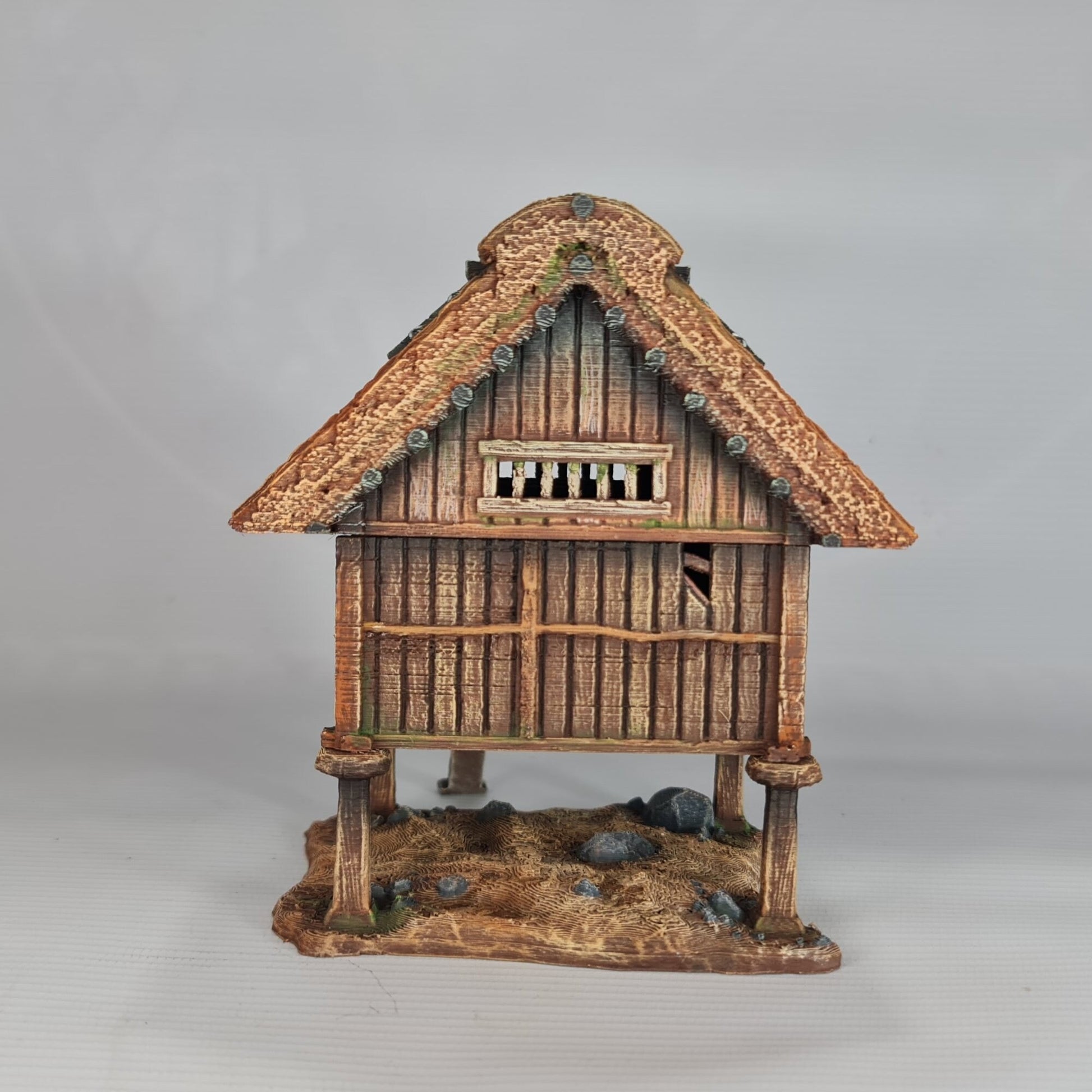 Nippon Saga Rice Storage - Wargaming Terrain 28mm - Printed on FDM Bambu Lab X1 Carbon (Custom Order) - product image 4 of 10