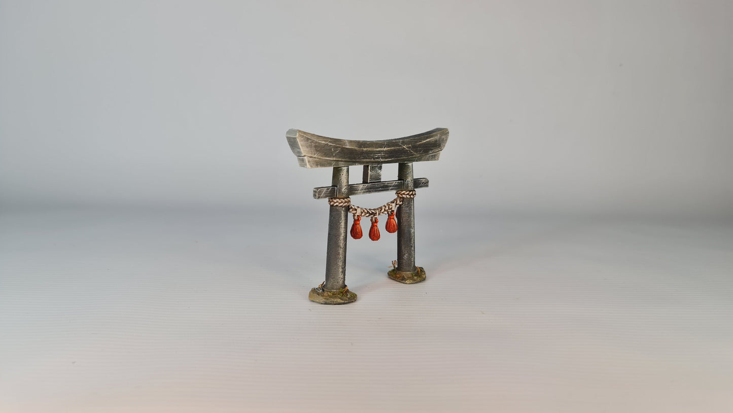 Nippon Saga Stone Torii - Wargaming Terrain 28mm - Printed on FDM Bambu Lab X1 Carbon (Custom Order) - product image 4 of 6