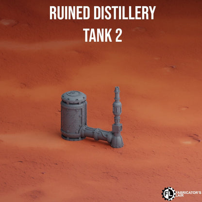 Ruined Distillery Wargaming Terrain 28mm - Printed on FDM Bambu Lab X1 Carbon (Custom Order) - product image 4 of 4