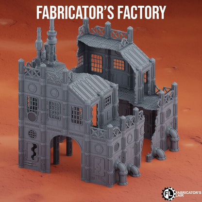Fabricator's Factory Wargaming Terrain 28mm - Printed on FDM Bambu Lab X1 Carbon (Custom Order) - product image 1 of 10