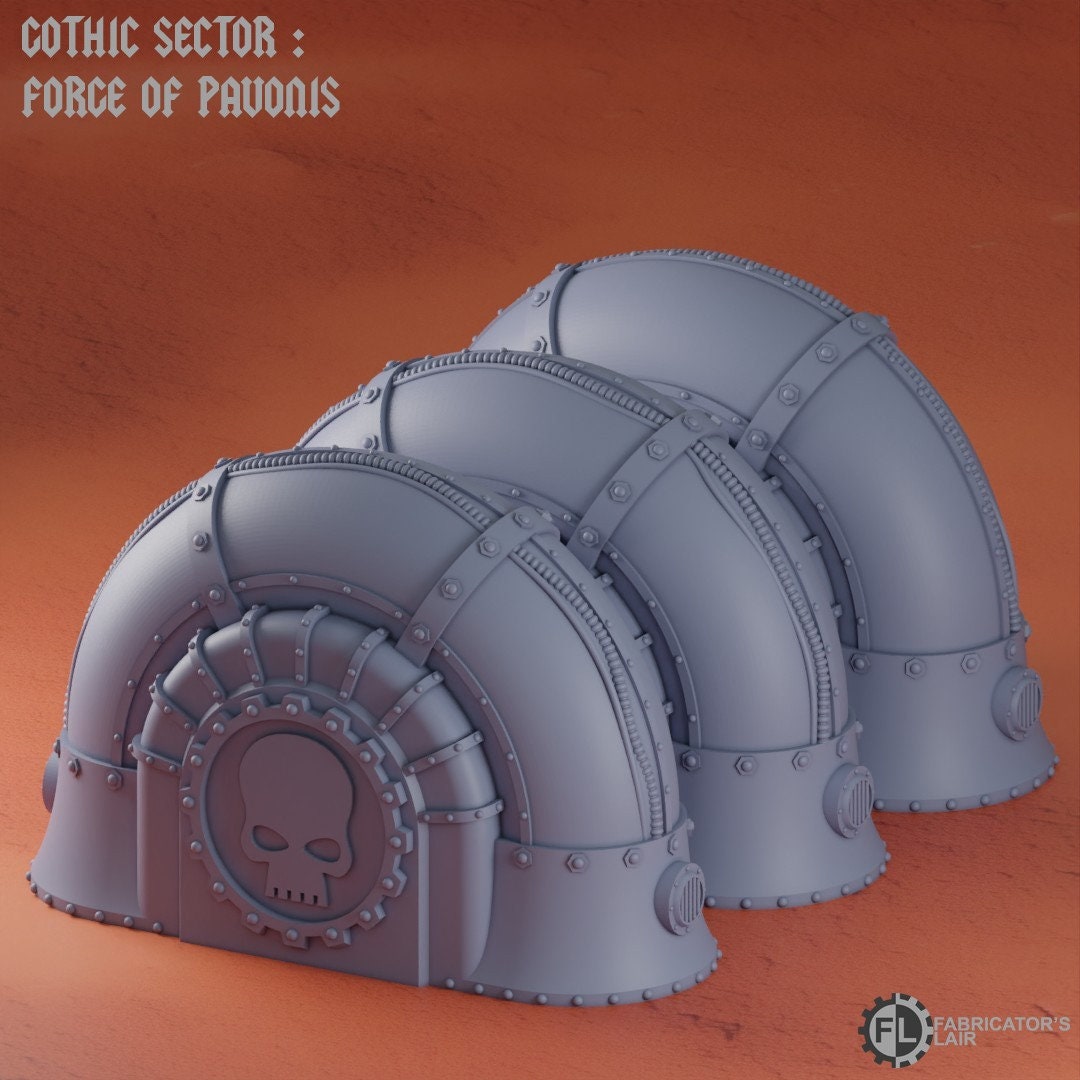 Plasma Processing Machinery Wargaming Terrain 28mm - Printed on FDM Bambu Lab X1 Carbon (Custom Order) - product image 3 of 4