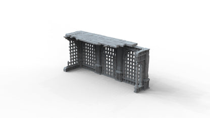Gothic Ruins Set 8 Wargaming Terrain 28mm - Printed on FDM Bambu Lab X1 Carbon (Custom Order) - product image 5 of 6