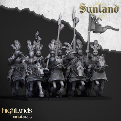 Highland Miniatures Sunland Cavalry - Fantasy / D&D (Custom Order) - product image 3 of 4