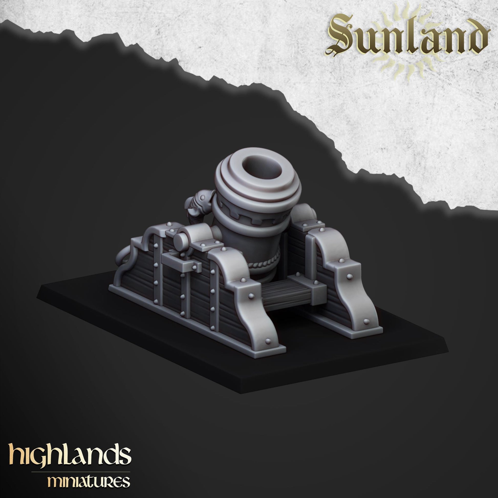 Highland Miniatures Sunland Artillery - Fantasy / D&D (Custom Order) - product image 4 of 4
