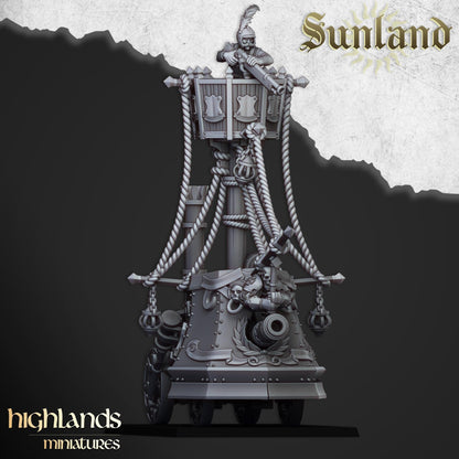 Highland Miniatures Sunland Ironclad Landship - Fantasy / D&D (Custom Order) - product image 5 of 5