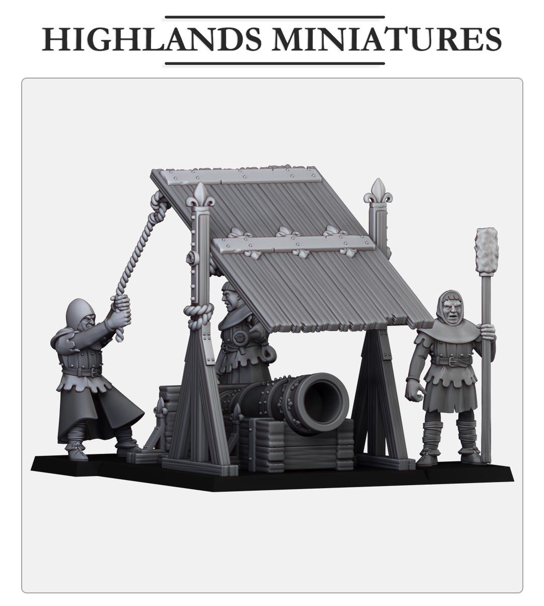 Highland Miniatures Gallia Bombard - Fantasy / D&D (Custom Order) - product image 1 of 3