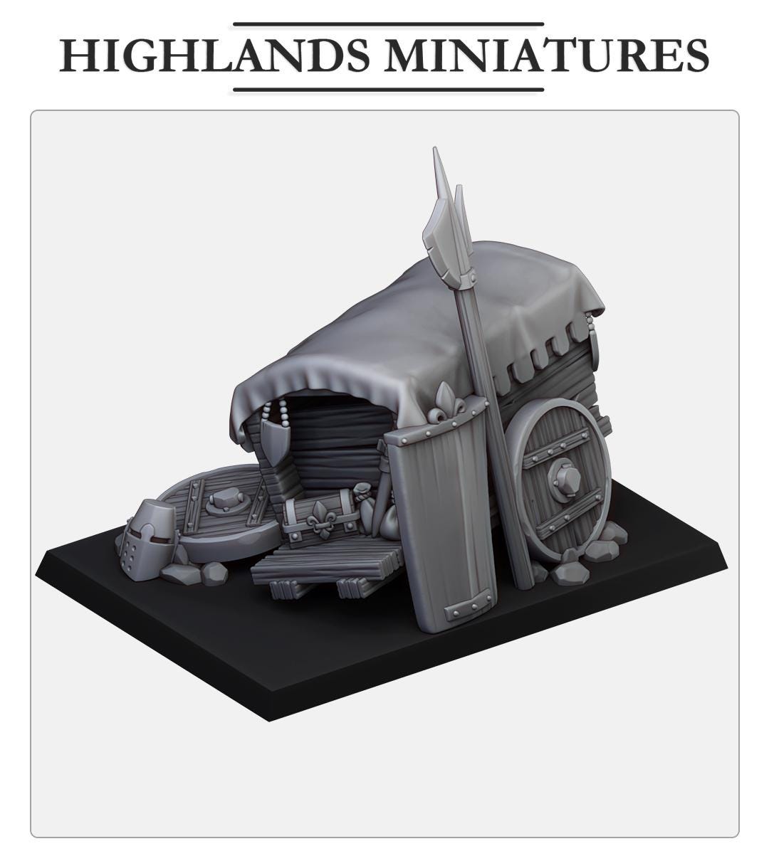 Highland Miniatures Gallia Fillers - Fantasy / D&D (Custom Order) - product image 4 of 5
