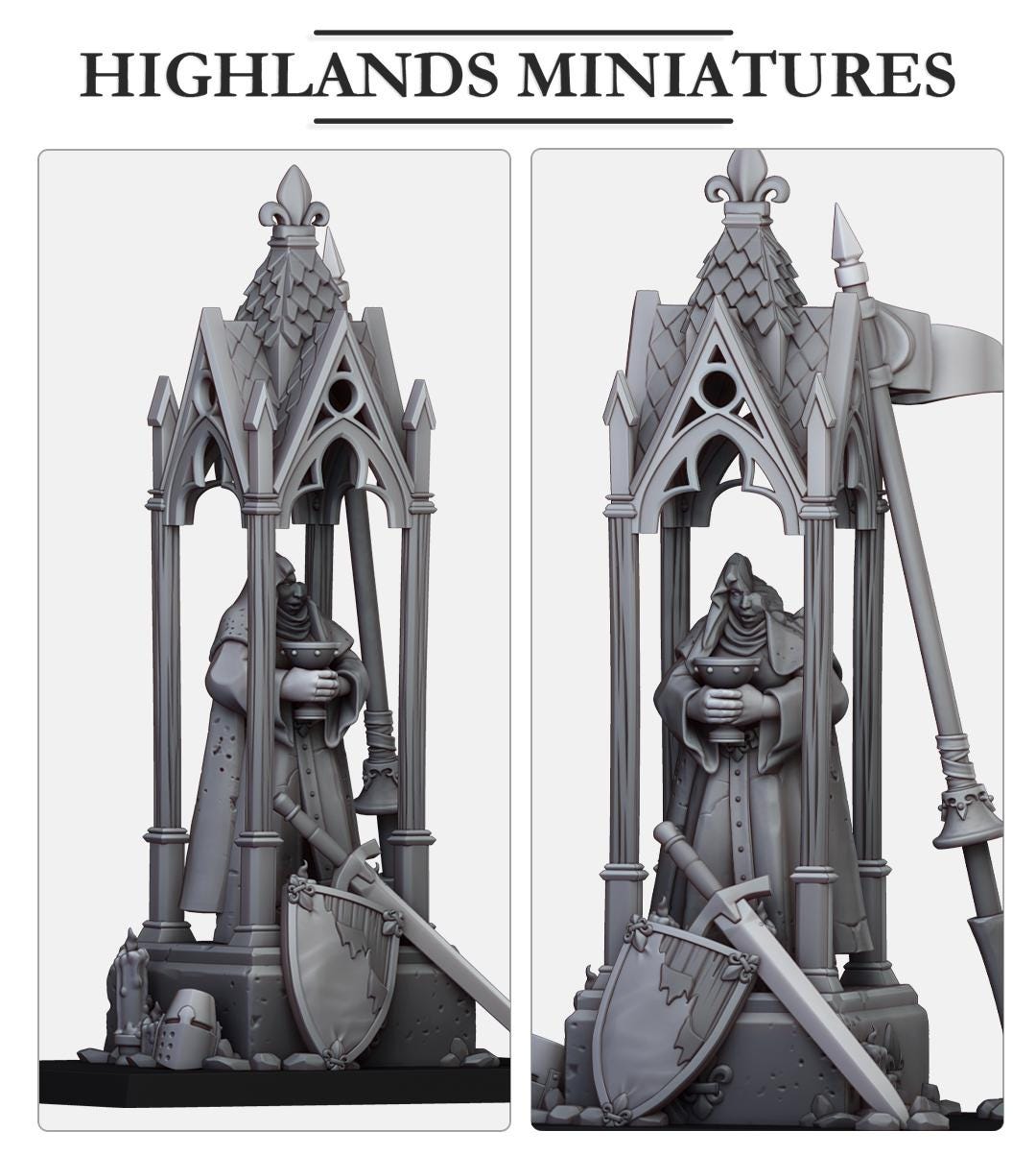 Highland Miniatures Gallia Fillers - Fantasy / D&D (Custom Order) - product image 1 of 5