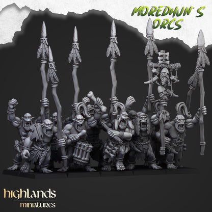 Highland Miniatures Cave Orcs - Fantasy / D&D (Custom Order) - product image 1 of 2
