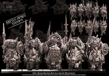 Avatars of War Orc Boar Riders - Fantasy / D&D (Custom Order) - product image 2 of 4