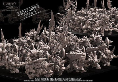 Avatars of War Orc Boar Riders - Fantasy / D&D (Custom Order) - product image 1 of 4
