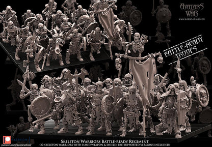 Avatars of War Skeleton Warriors - Fantasy / D&D (Custom Order) - product image 2 of 3