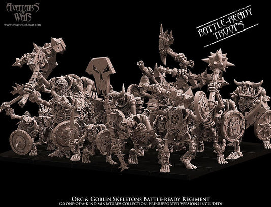 Avatars of War Beastman Skeletons - Fantasy / D&D (Custom Order) - product image 1 of 6