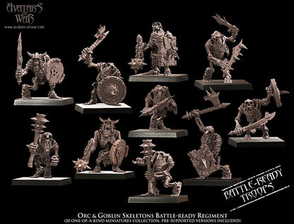 Avatars of War Beastman Skeletons - Fantasy / D&D (Custom Order) - product image 4 of 6