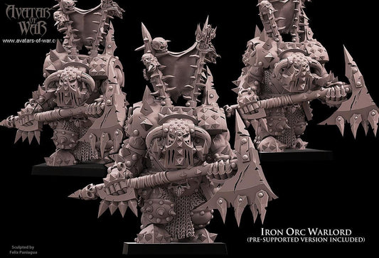 Avatars of War Iron Orc Warlord - Fantasy / D&D (Custom Order) - product image 1 of 3