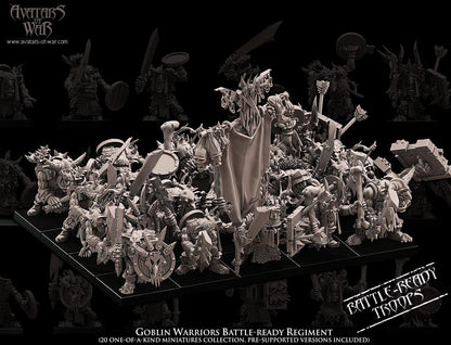 Avatars of War Goblin Warriors Regiment - Fantasy / D&D (Custom Order) - product image 2 of 4
