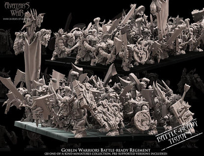 Avatars of War Goblin Warriors Regiment - Fantasy / D&D (Custom Order) - product image 1 of 4