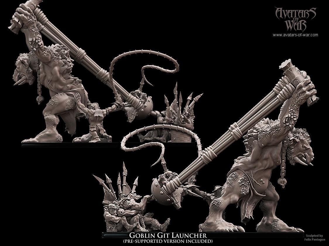Avatars of War Goblin Git Launcher - Fantasy / D&D (Custom Order) - product image 2 of 5
