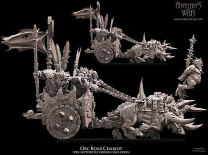 Avatars of War Orc Boar Chariot - Fantasy / D&D (Custom Order) - product image 3 of 7