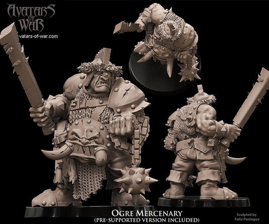 Avatars of War Ogre Mercenary - Fantasy / D&D (Custom Order) - product image 2 of 2