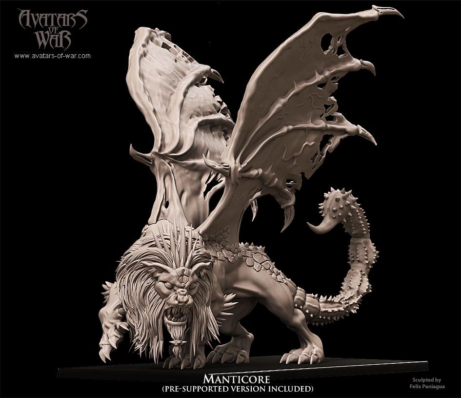 Avatars of War Manticore - Fantasy / D&D (Custom Order) - product image 1 of 2