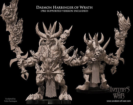 Avatars of War Daemon Harbinger of Wrath - Fantasy / D&D (Custom Order) - product image