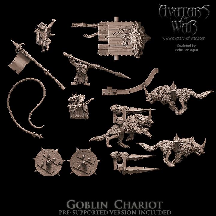 Avatars of War Goblin Chariot - Fantasy / D&D (Custom Order) - product image 3 of 3