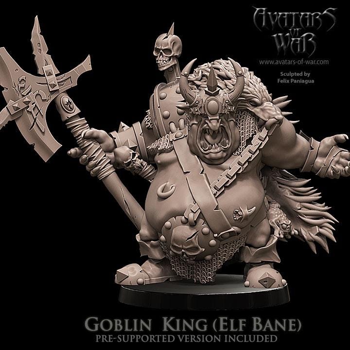 Avatars of War Goblin King - Fantasy / D&D (Custom Order) - product image 3 of 3