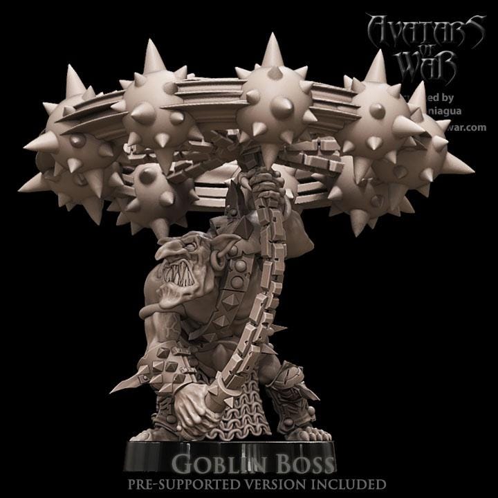 Avatars of War Goblin Boss - Fantasy / D&D (Custom Order) - product image