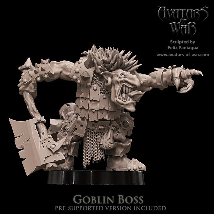 Avatars of War Goblin Boss - Fantasy / D&D (Custom Order) - product image