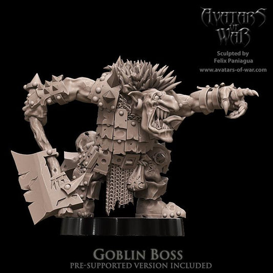 Avatars of War Goblin Boss - Fantasy / D&D (Custom Order) - product image