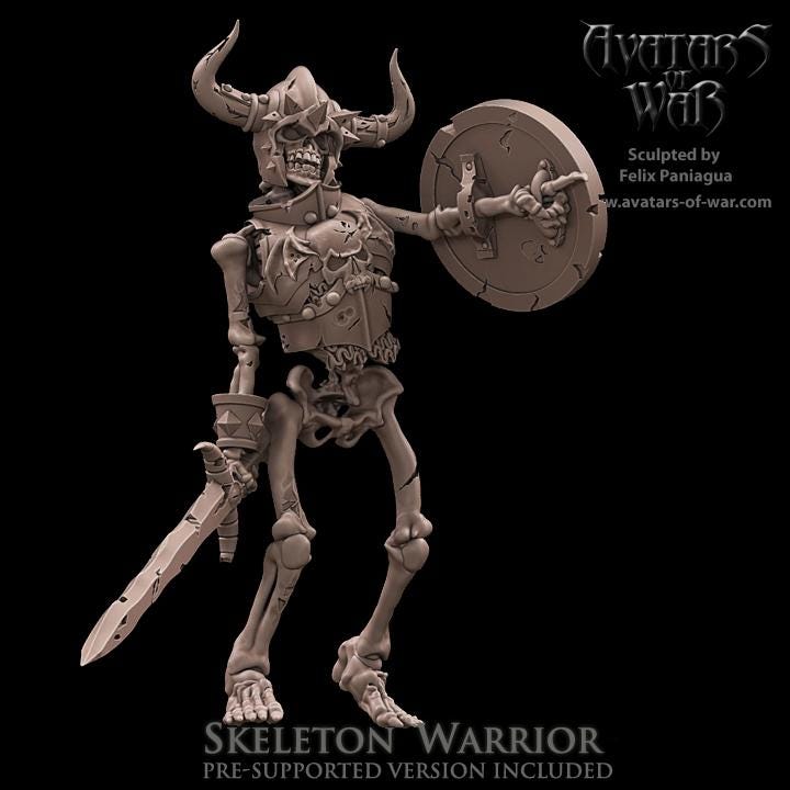 Avatars of War Skeletons - Fantasy / D&D (Custom Order) - product image 5 of 6