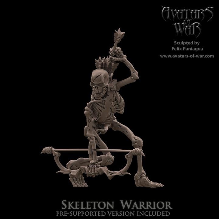 Avatars of War Skeletons - Fantasy / D&D (Custom Order) - product image 4 of 6
