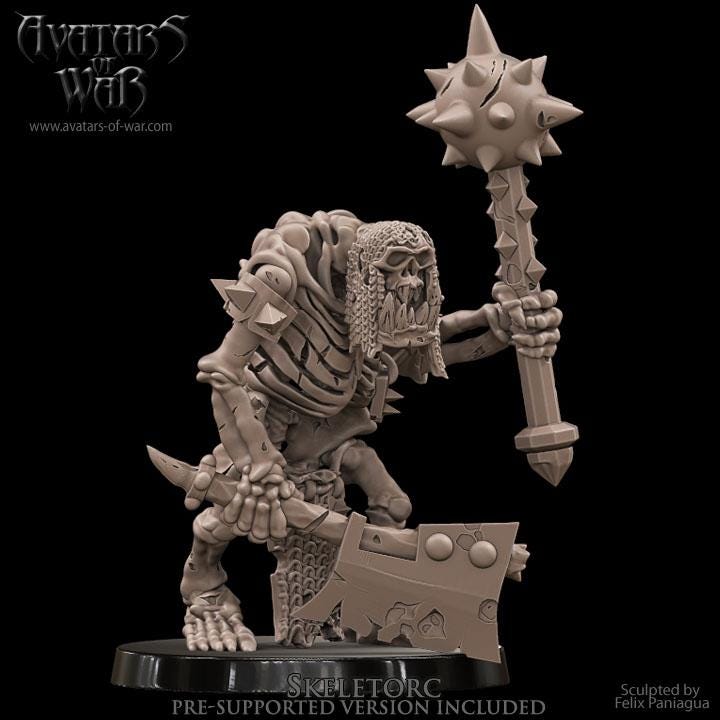 Avatars of War Orc Skeletons - Fantasy / D&D (Custom Order) - product image 3 of 5