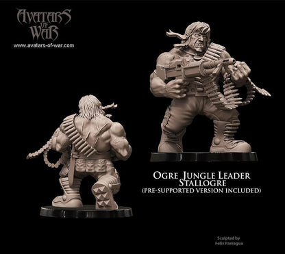 Avatars of War Ogre Jungle Fighters - Sci-Fi / D&D (Custom Order) - product image 5 of 5