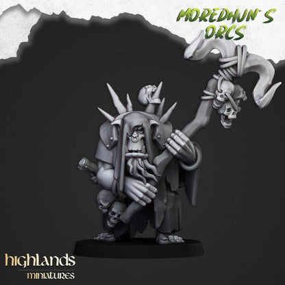 Highland Miniatures Orc Shamans - Fantasy / D&D (Custom Order) - product image 2 of 2