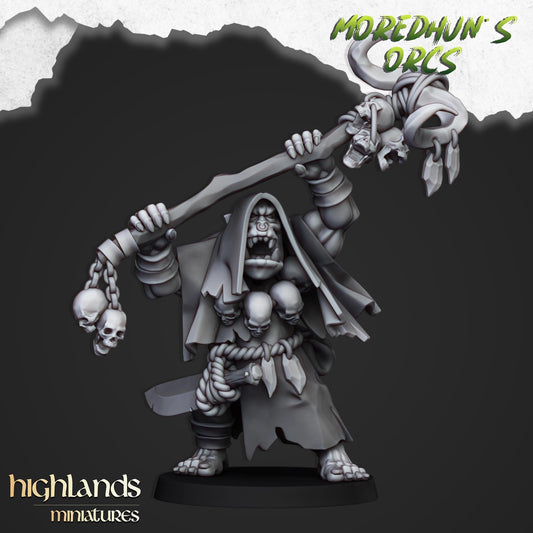 Highland Miniatures Orc Shamans - Fantasy / D&D (Custom Order) - product image 1 of 2