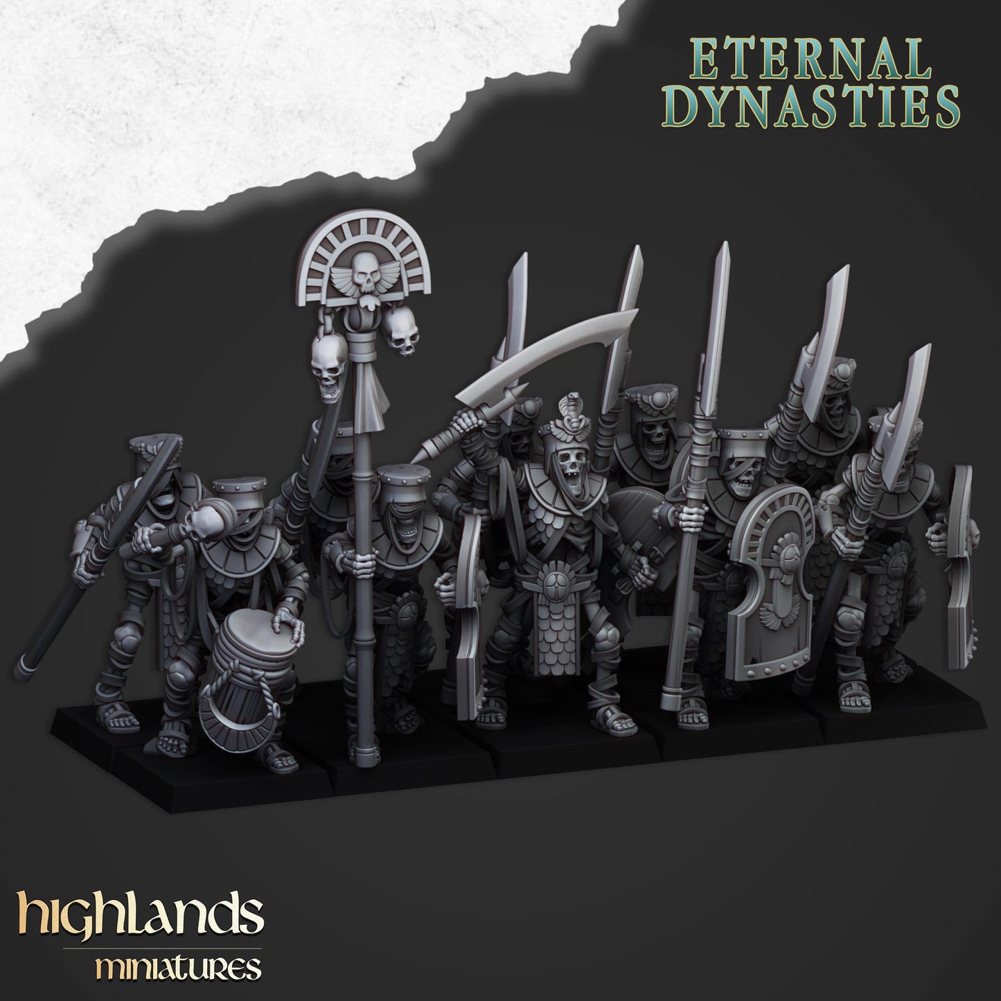 Highland Miniatures Ancient Guard - Fantasy / D&D (Custom Order) - product image 1 of 2